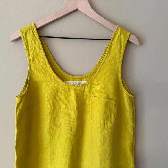 notPERFECTLINEN Sicily Basic Linen Dress NWOT SIZE Medium - Picture 7 of 9